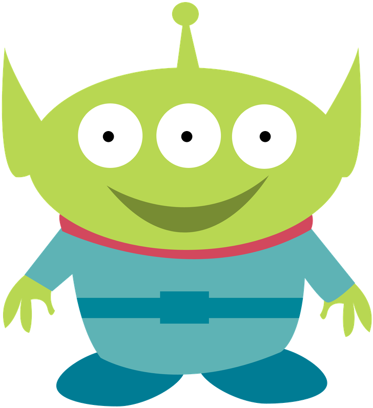 Más Imprimibles Gratis En Http - Toy Story Alien Clipart (900x882)