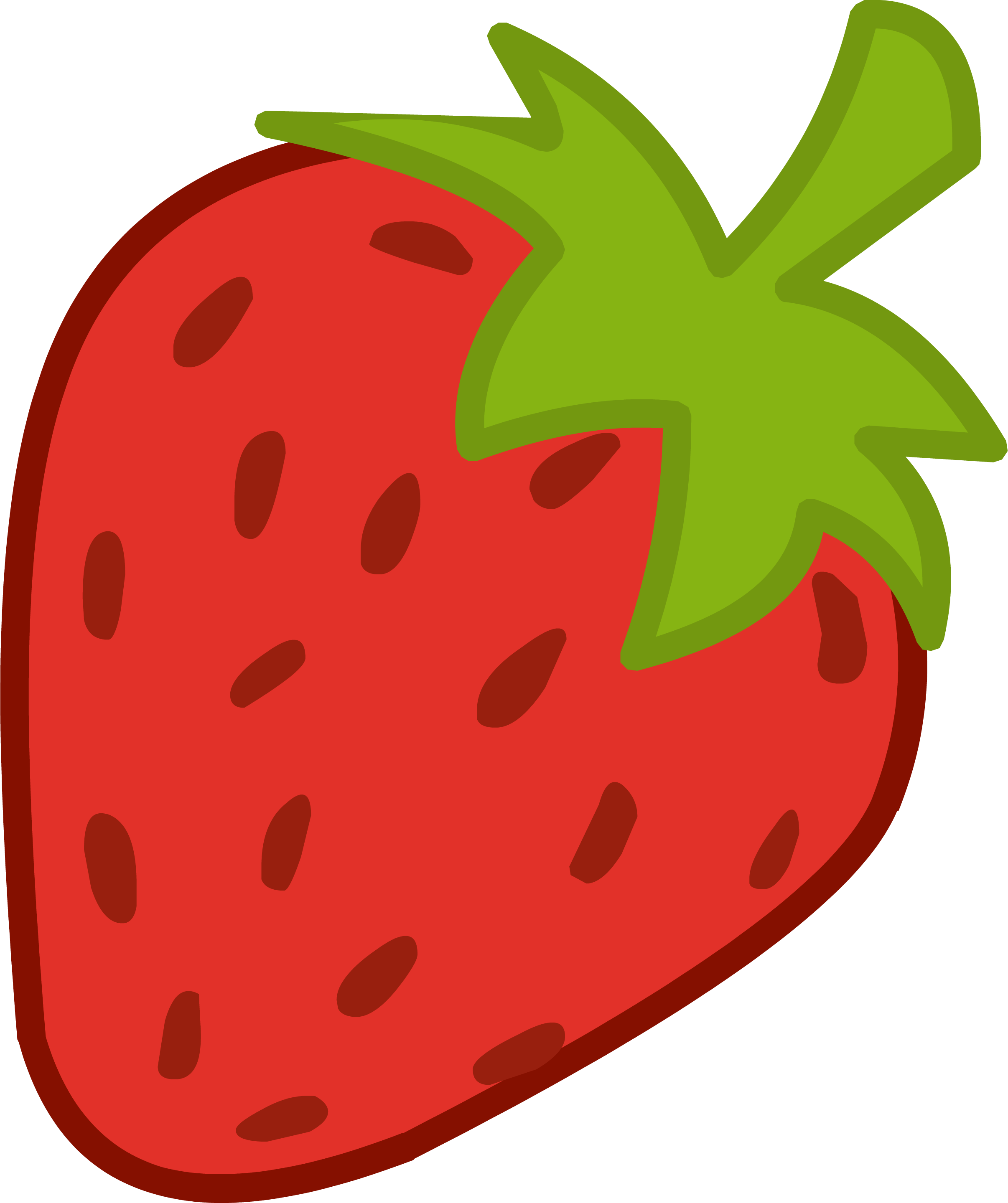 Strawberry Farmer Strawberries Clipart Free Clip Art - Strawberry Clipart Transparent Background (2412x2880)