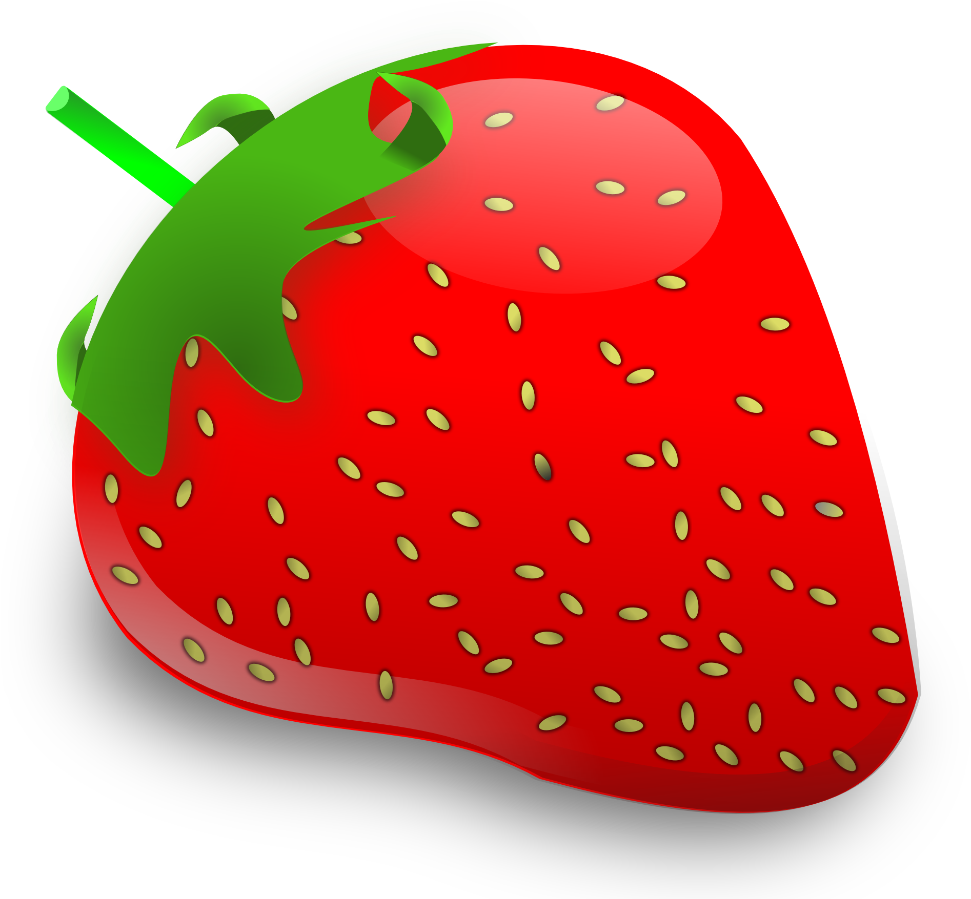 Strawberry Clip Art (1920x1828)