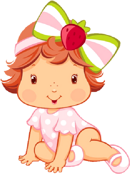 Strawberry Shortcake Images Clipart - Strawberry Shortcake Baby Png (600x600)