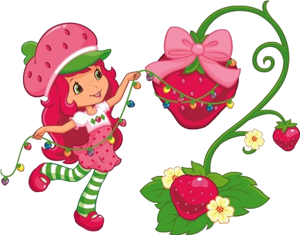 Clipart Strawberry Shortcake - Strawberry Shortcake Clipart Png (600x600)
