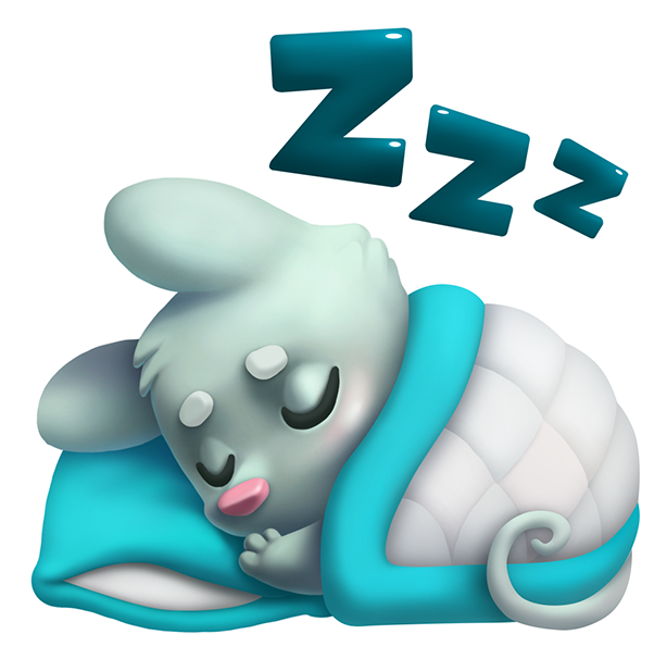 Bedtime Books Messages Sticker-8 - Cartoon (618x618)