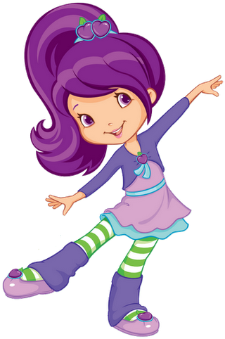 Strawberry Shortcake ~ Morada - Strawberry Shortcake Plum Pudding (372x512)