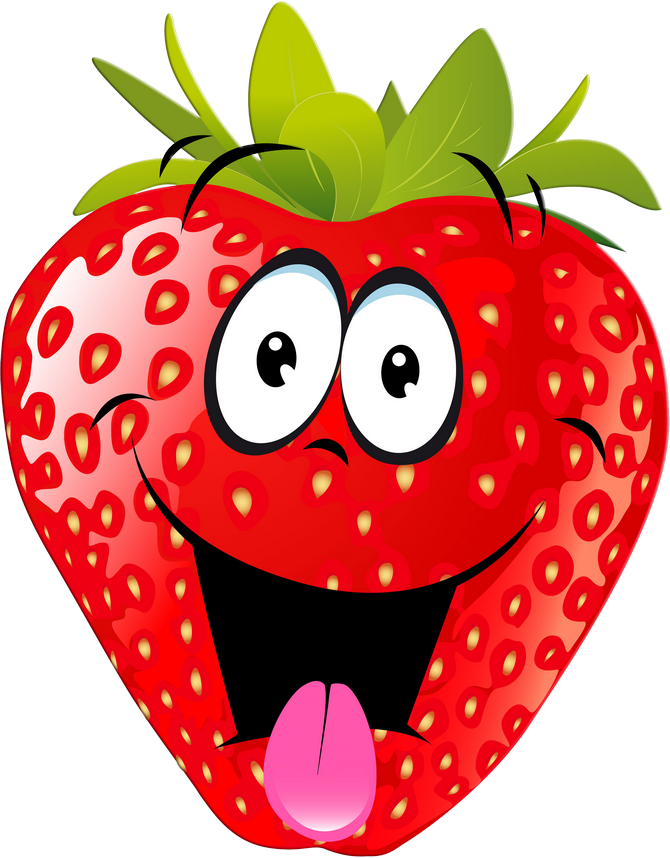 Album - Strawberry Clipart (670x858)