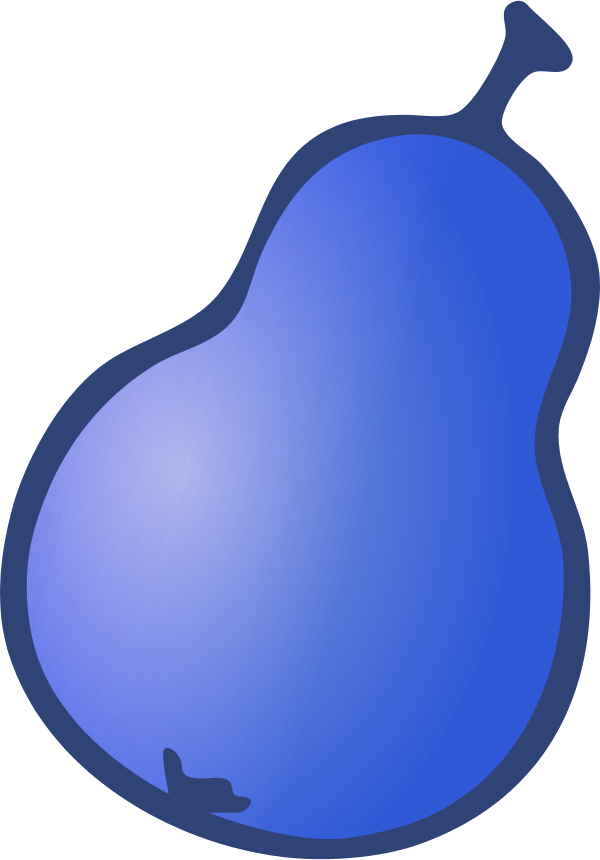 Pear Clip Art - Pear Clip Art (600x860)