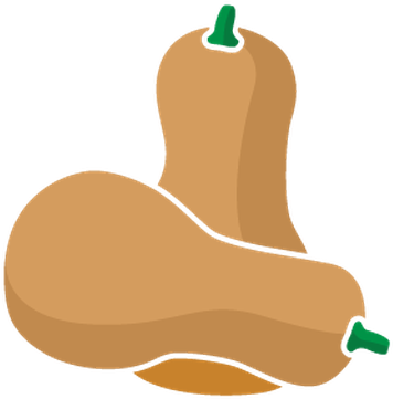 Cornucopia And Produce Clipart The Arts Image Pbs - Squash Clip Art (416x399)