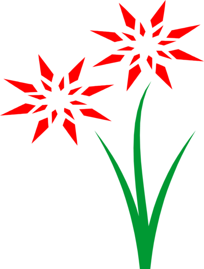 Small Flower Clip Art - Animated Flower With Transparent Background (400x527)