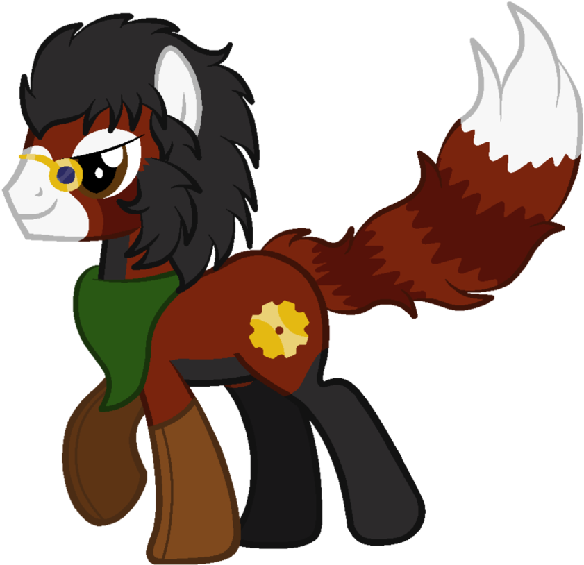 Johannes The Red Panda Pone~ By Silverromance - Cartoon (899x888)