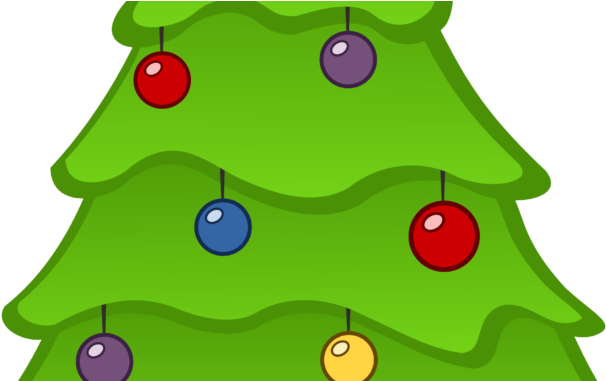 Merry Christmas/happy Holidays - Tree Clipart Christmas Tree (1080x380)