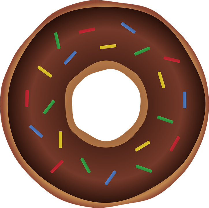 Donut Png - Cartoon Donut Png (724x720)