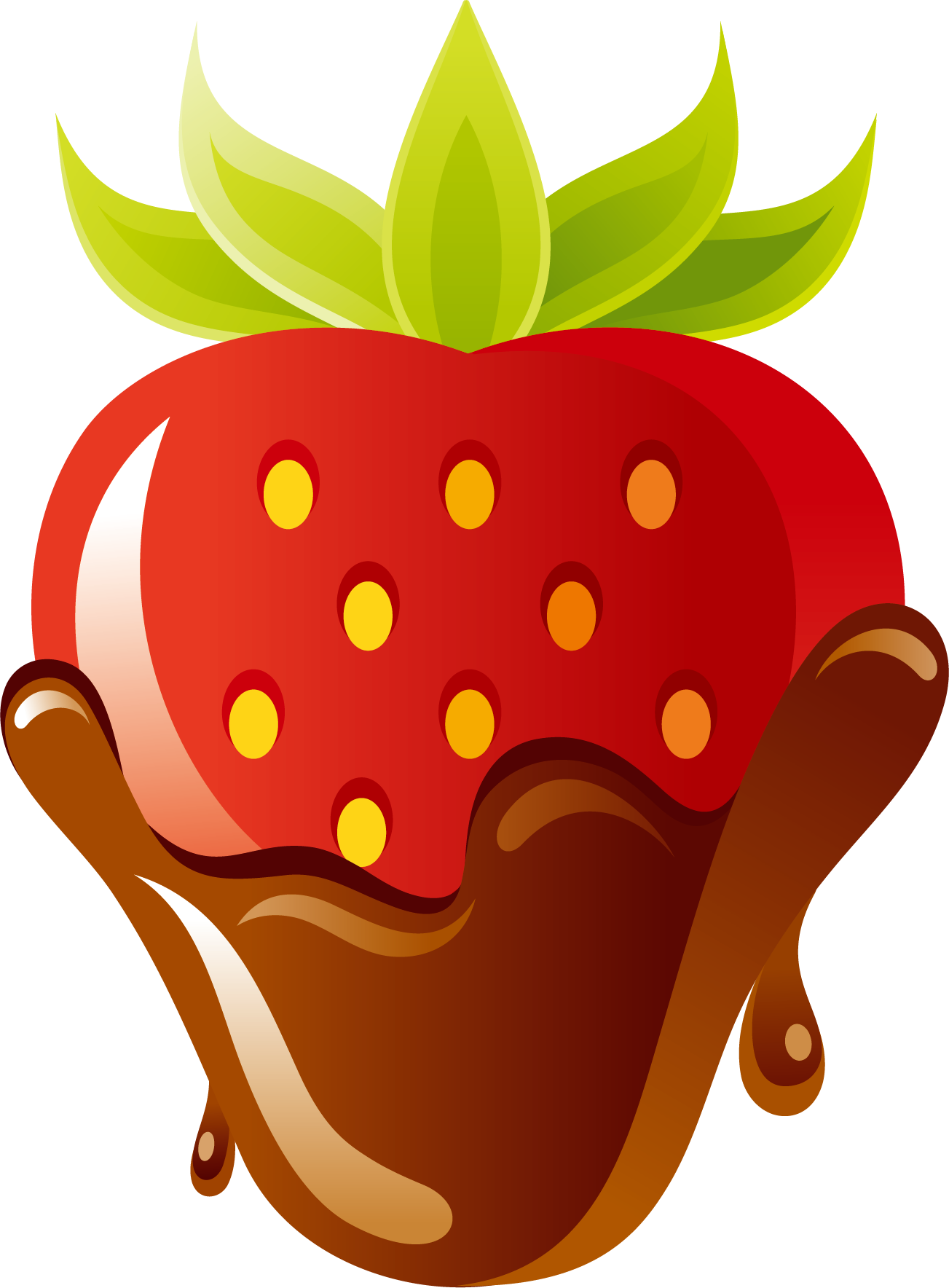 Chocolate Covered Fruit Royalty Free - سكرابز فراوله (1303x1768)