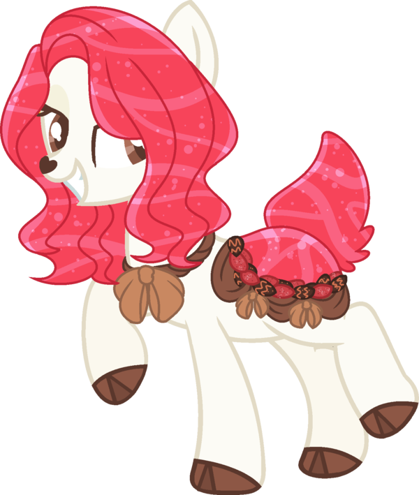 Chocolate Covered Strawberries By Eiine - Cartoon (600x709)