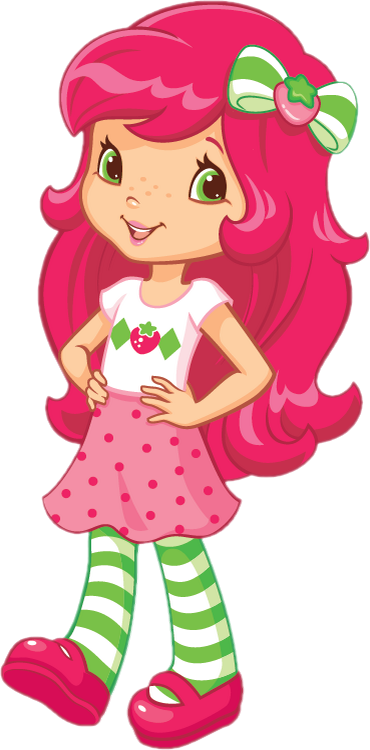 Tube Charlotte Aux Fraises - Strawberry Shortcake Png (370x750)
