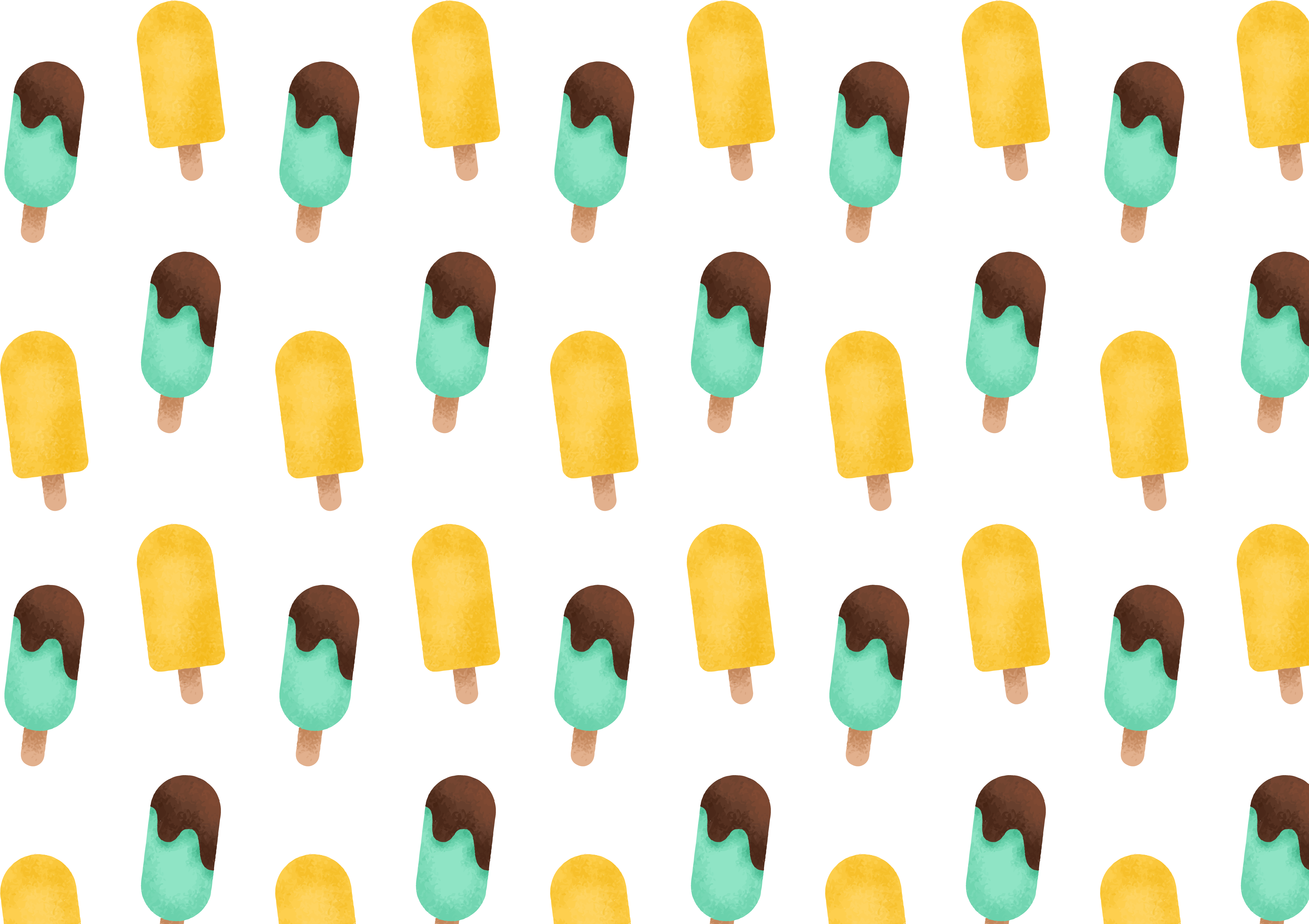 Ice Cream Chocolate-covered Coffee Bean Lollipop - Ice Cream (5961x4122)