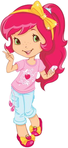 Wallpaper And Background Photos Of Strawberry Shortcake - Strawberry Shortcake Girls Background (240x521)