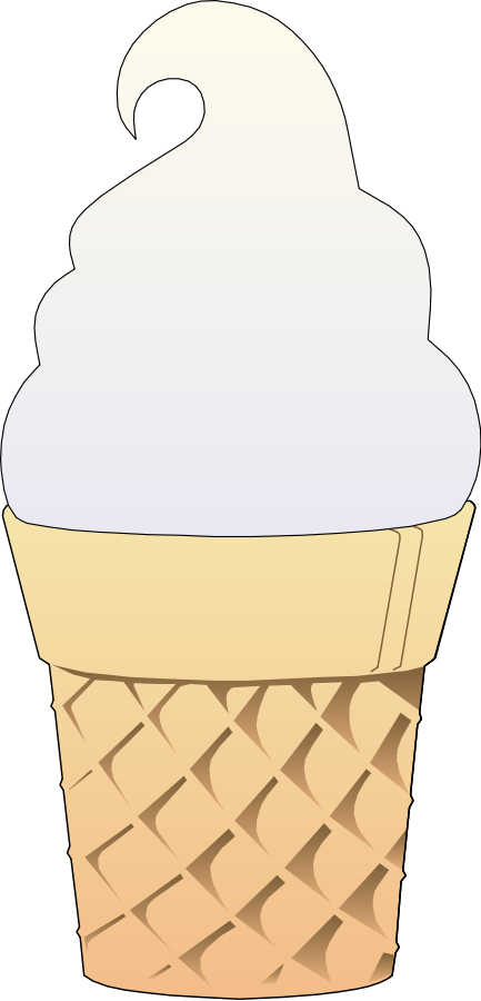 Ice Cream 04 Png Images 289 X - Ice Cream Cone (433x900)