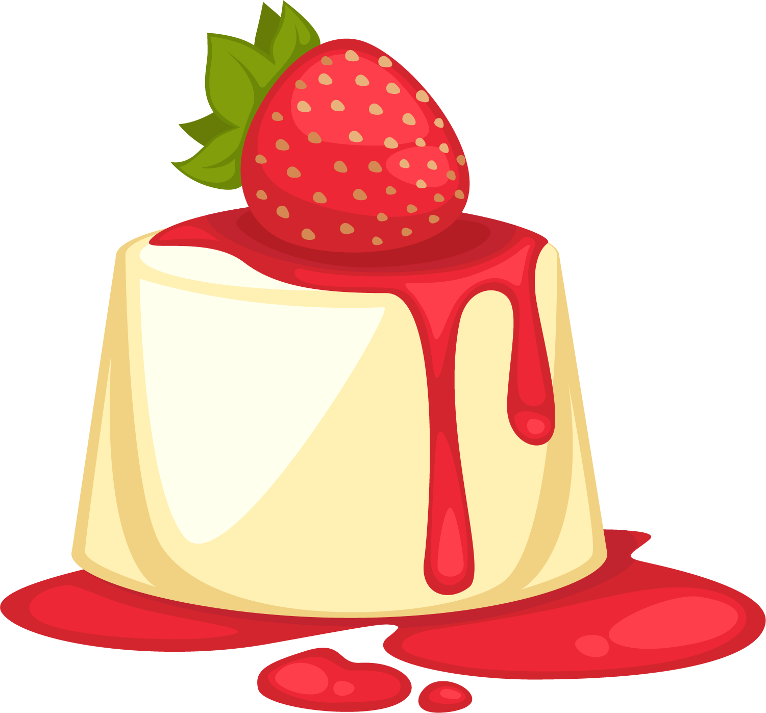 Parfait Dessert Sweetness Illustration - Parfait Dessert Sweetness Illustration (1501x1397)