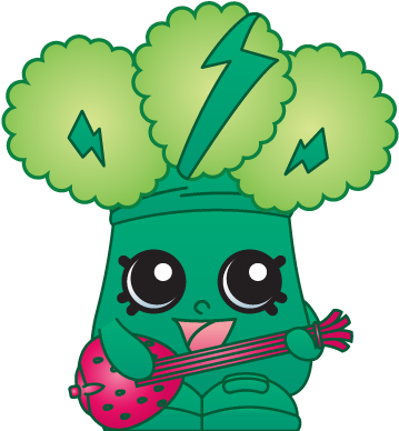 Strawberry Clipart Shopkin - Shopkins Rockin Broc 1 002 (400x400)