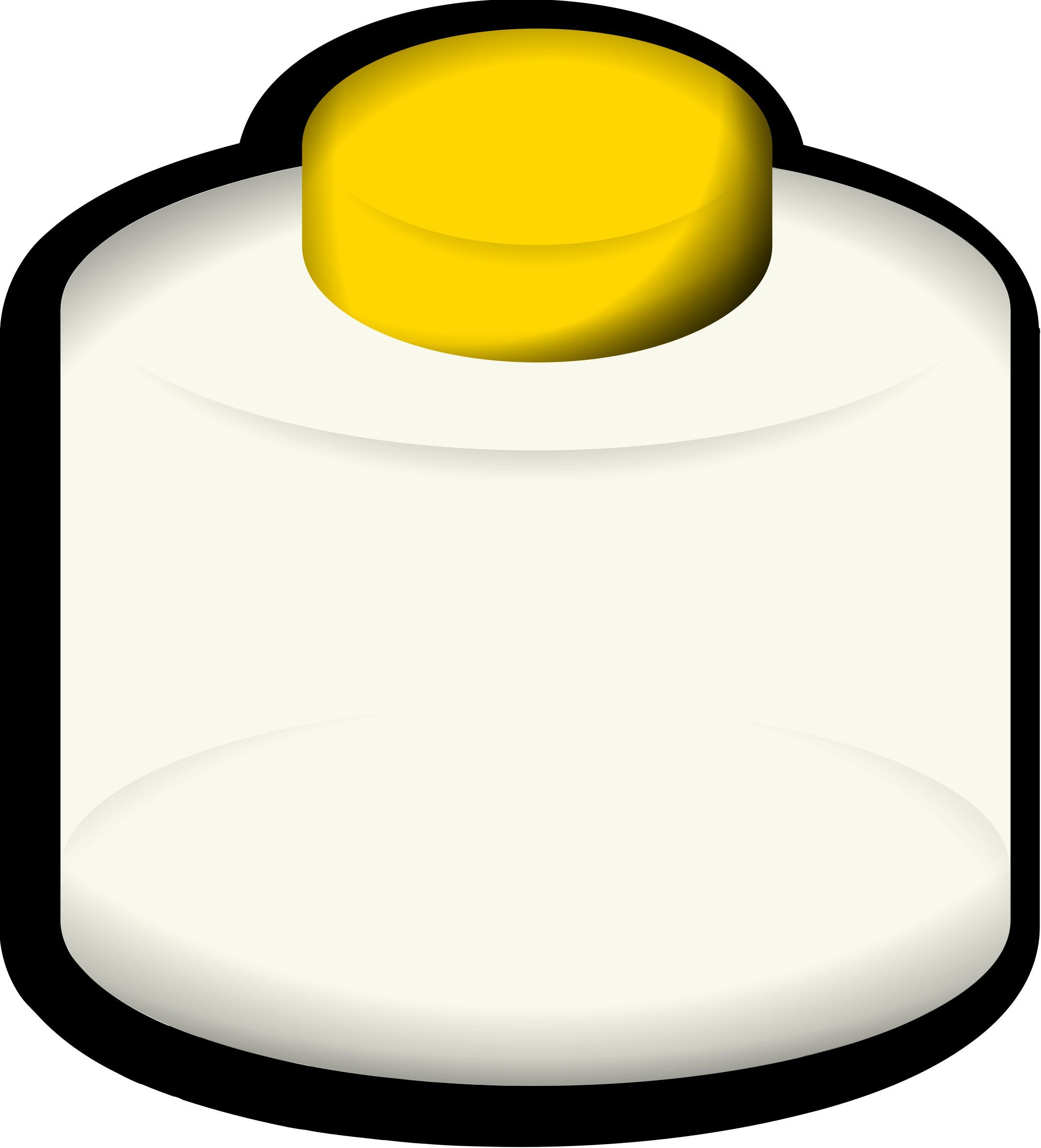 Free Vector Glass Jar Clip Art - Cookie Jar Clip Art (2176x2400)