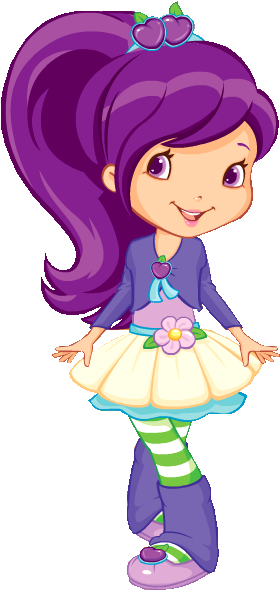 Rosita Fresita Y Sus Amigas - Strawberry Shortcake And Plum Pudding (300x650)