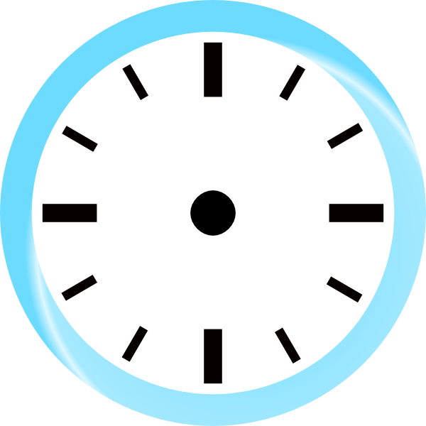 Clock F Main Clip Art At Clker - Circle (600x600)