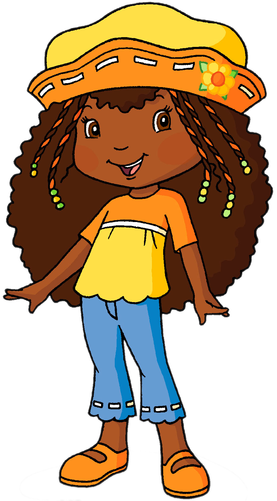 Portrait De Fleur D Oranger - Orange Blossom From Strawberry Shortcake (2191x1644)