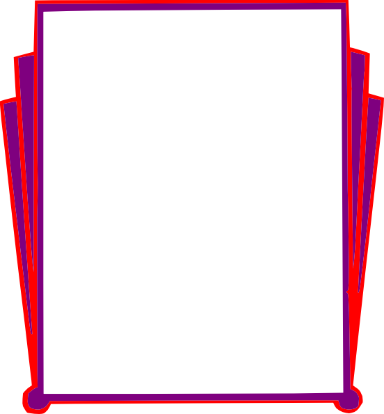 Strawberry Border Clip Art - Red (552x595)