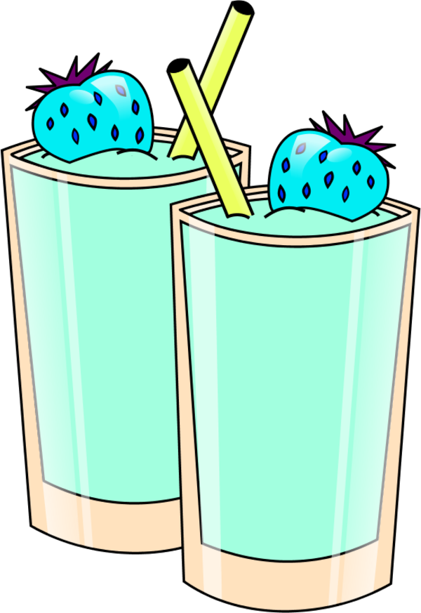 Vector Clip Art - Smoothie Clip Art With Transparent Background (600x873)