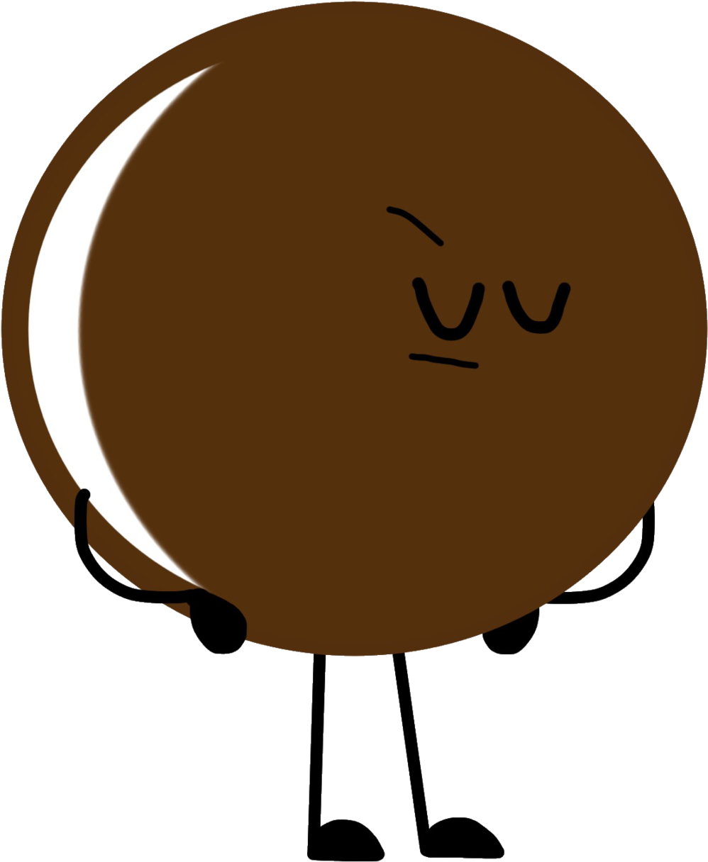 It's Chocolate Chip Oreo Not Cookie By Ball Of Sugar - Chocolate Ball Cartoon (1024x1253)