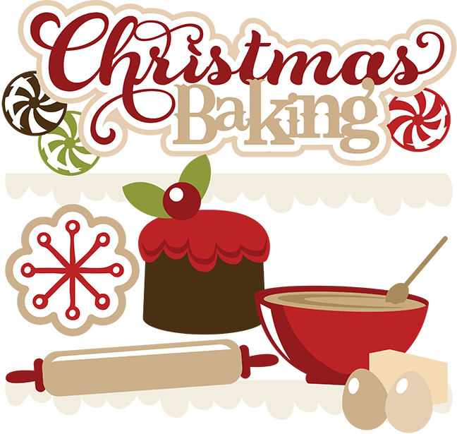 Chocolate Chip Clipart - Free Christmas Baking Clipart (648x615)