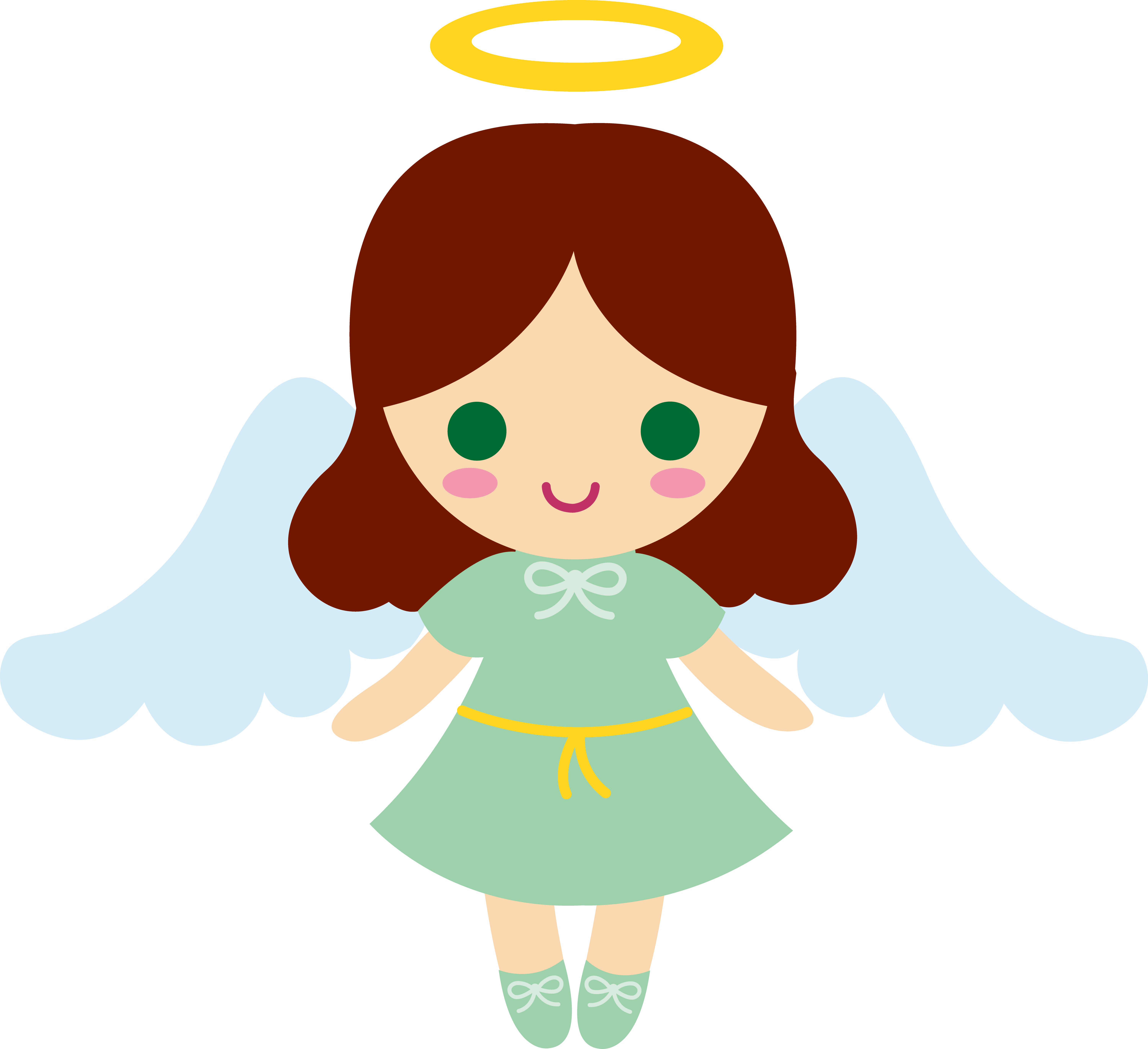 Free Picture Of A Chocolate Bar, Download Free Clip - Cute Angel Clipart (5999x5483)