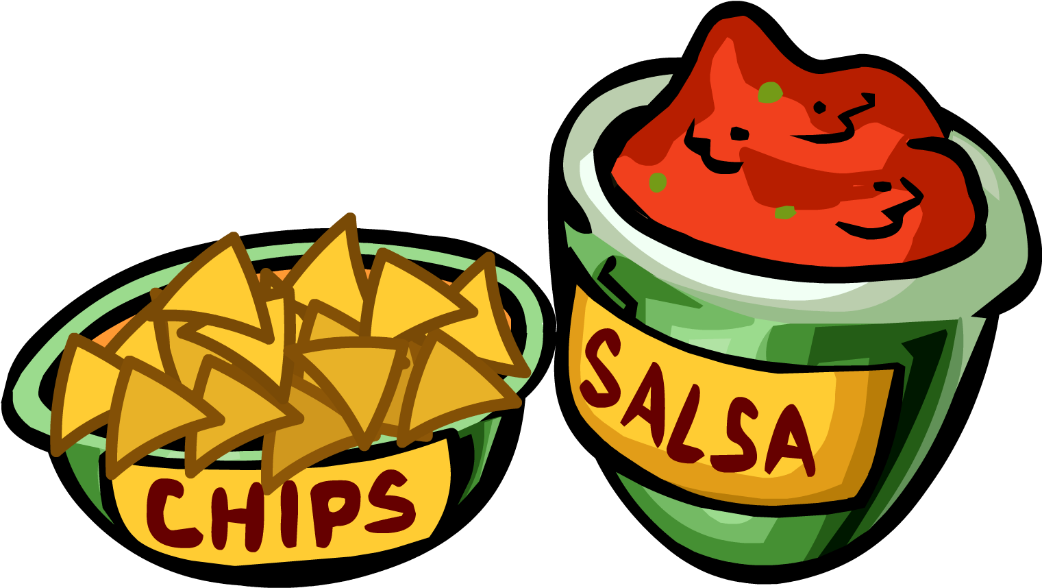 Clipart - Chips And Dip Clipart (1520x960)