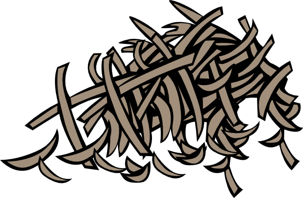 Wood Chips Clip Art - Wood Chips Clipart (600x393)