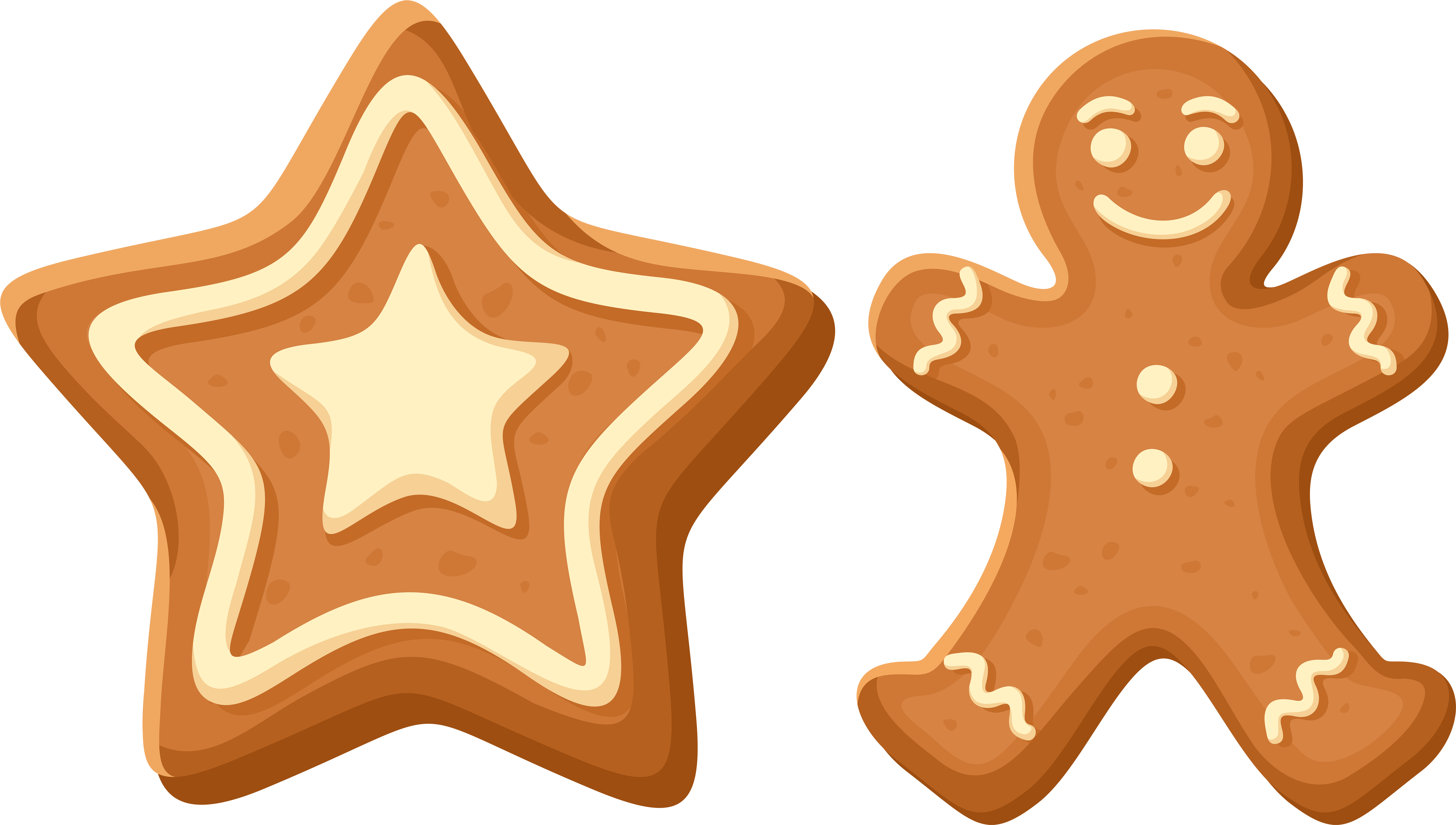 Christmas Gingerbread Cookies Png Clip Artu200b Gallery - Gingerbread Cookies Clipart (8000x4530)
