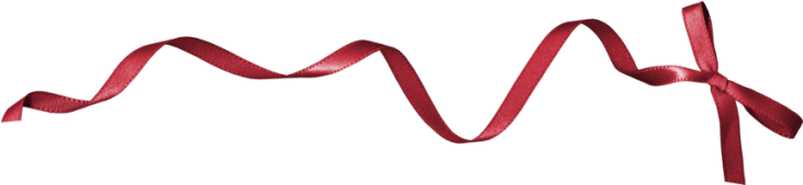 Christmas Ribbon Png - Long Red Ribbon Png (775x281)