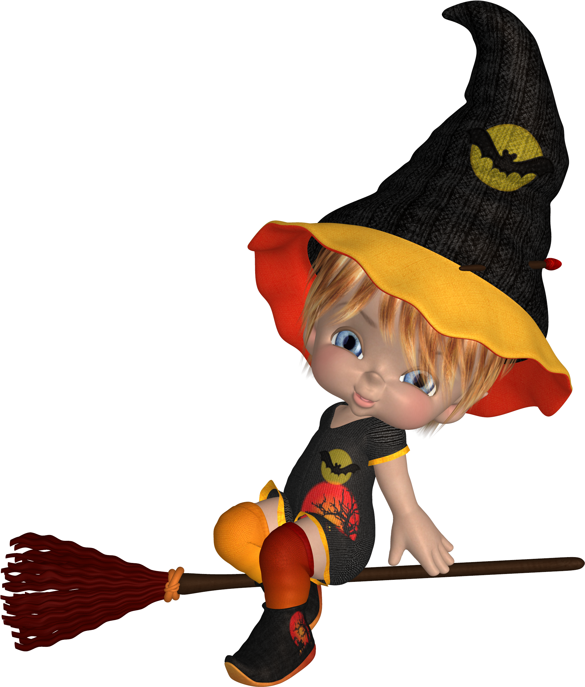 Embroidery Art, Witches, Cookies, Male Witch, Bruges, - Costume Hat (2500x2551)