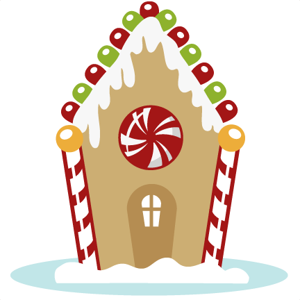 ○‿✿⁀gingers‿✿⁀○ - Simple Gingerbread House Clipart (432x432)