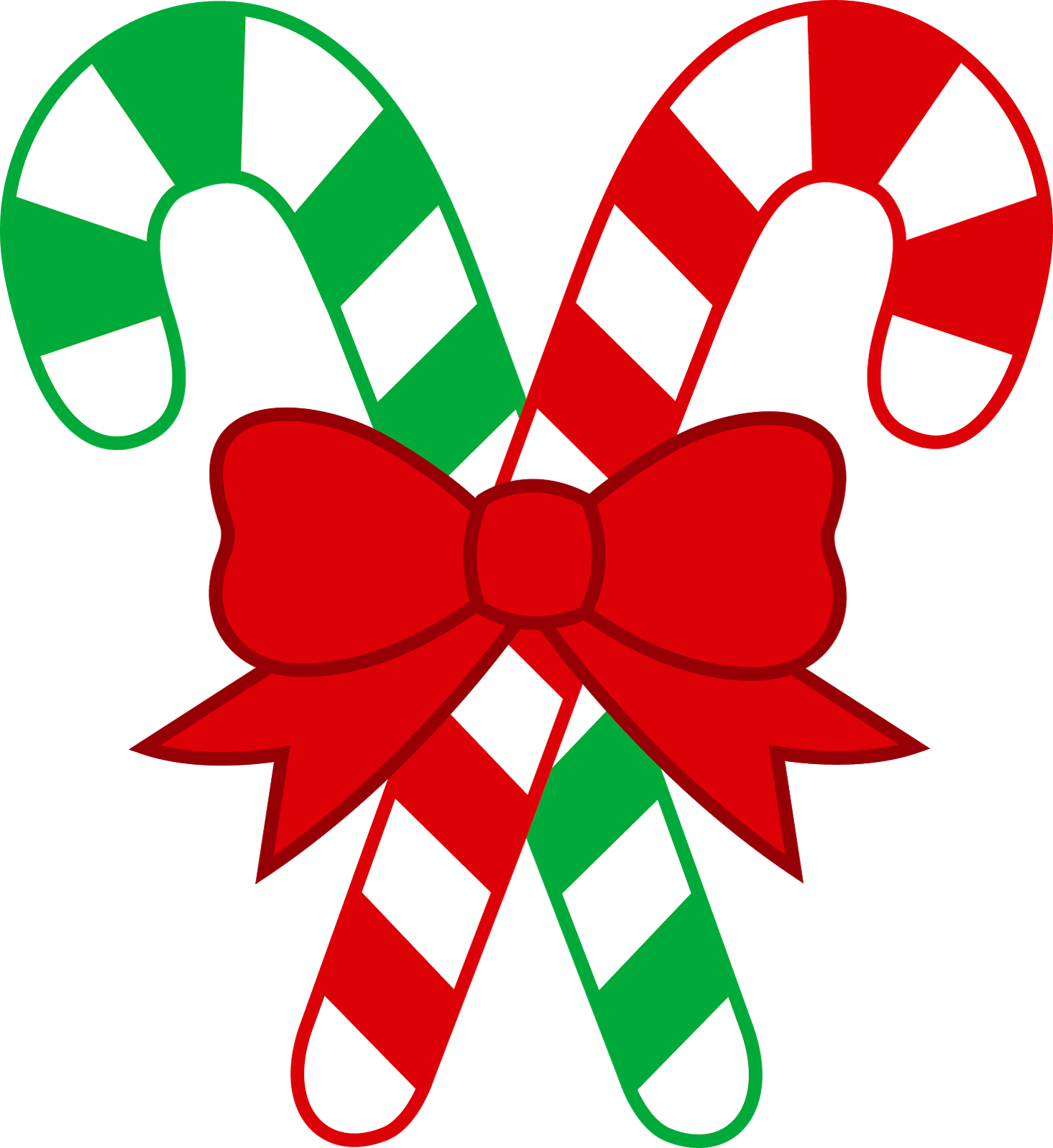 Gingerbread Clipart Candy Cane - Candy Canes Clip Art (1465x1597)