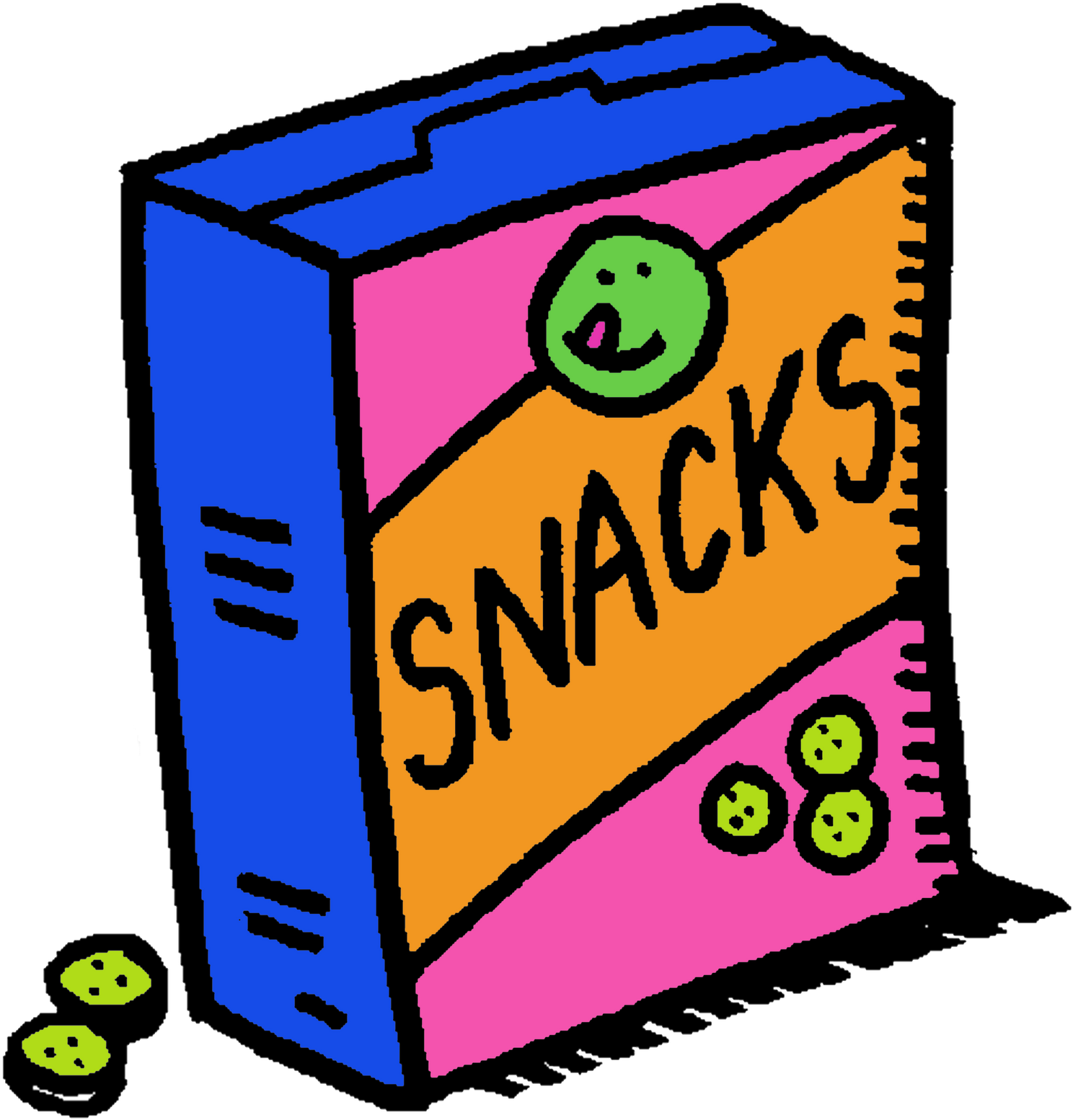 Snack Clip Art - Snacks Clipart (1519x1600)