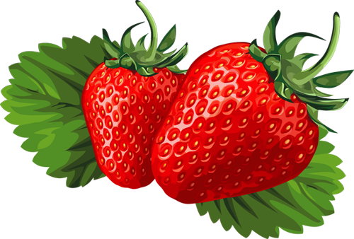 Mis Laminas Para Decoupage - Strawberry Png (500x338)