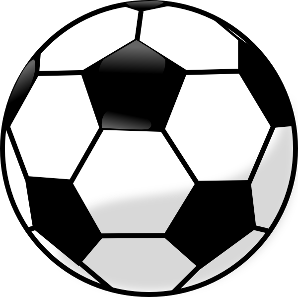 Ball Cookies Clipart - Soccer Ball Clipart (600x597)