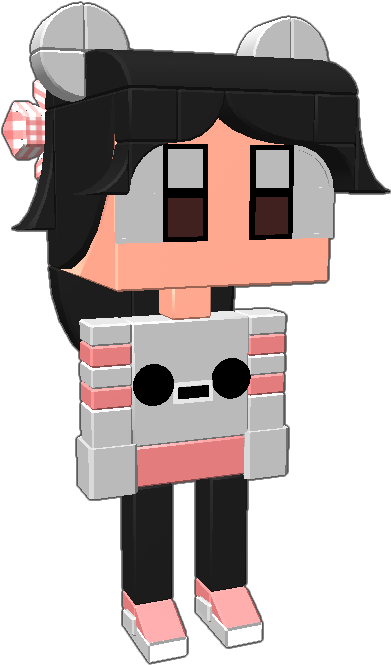 Panda Ears Are Supposed To Be Black Not White What's - Cartoon (768x768)