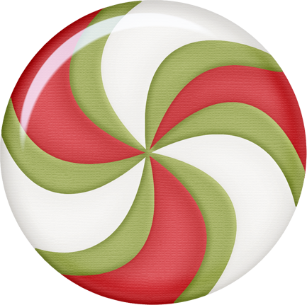 Winter Clipart, Christmas - Christmas Candy Clipart (433x431)