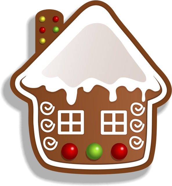 Tubes Noel / Cannes, Pains D'épices, Bonbons - Christmas Gingerbread Cookies Clipart (658x655)