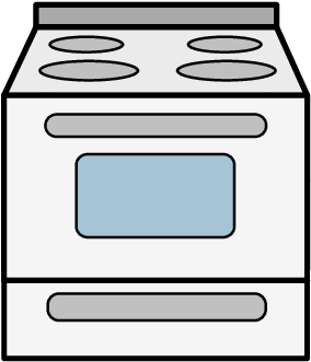 Preheat Oven - Bun In The Oven Clipart (394x336)