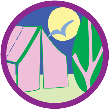 Free Girl Scout Clip Art - Girl Scout Badge Png (600x600)