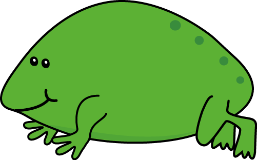 Cute Froglet - Froglet Clipart (501x312)