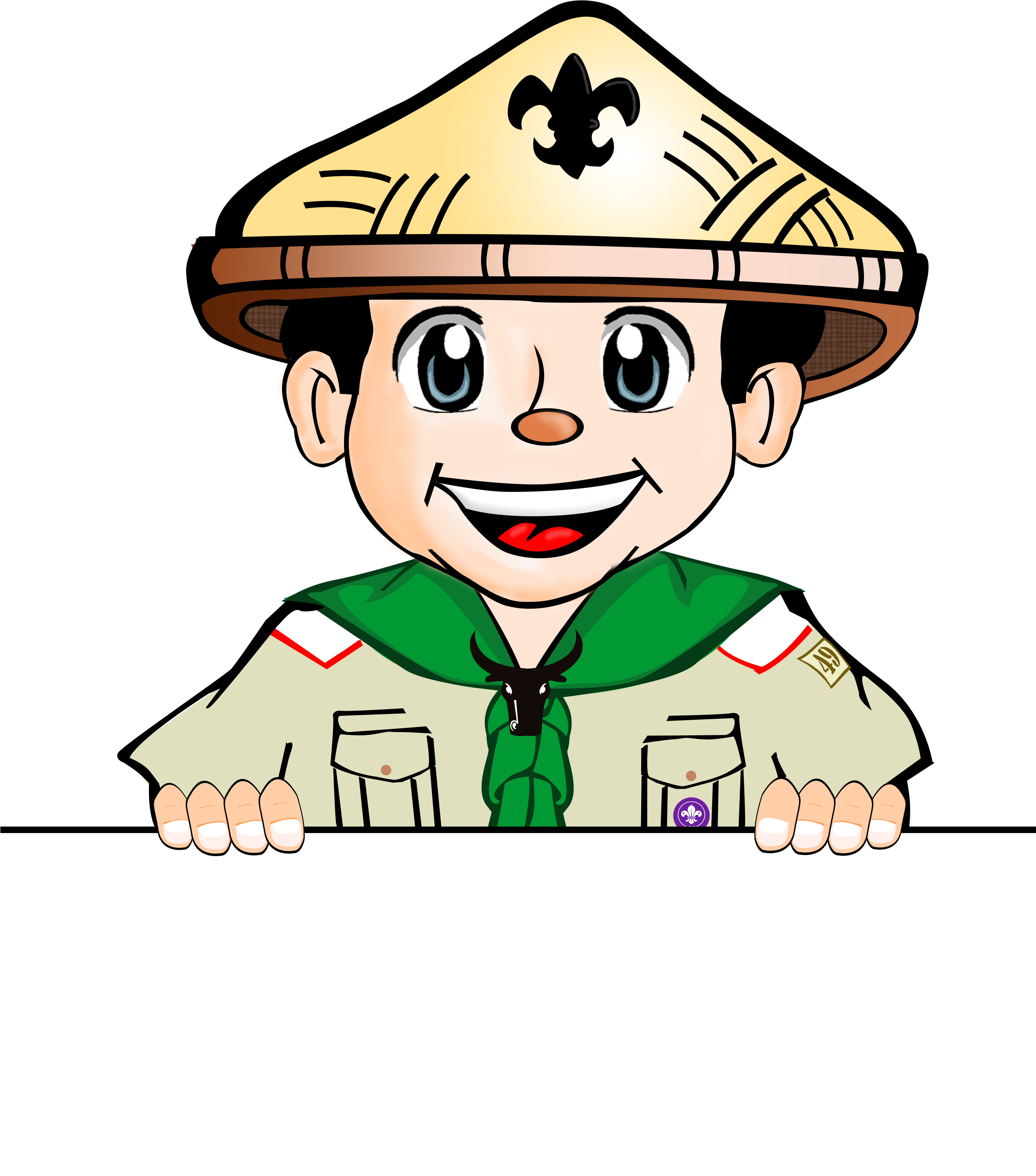 Boy Scout Images Clip Art - Boy Scout Of The Philippines (2872x3430)