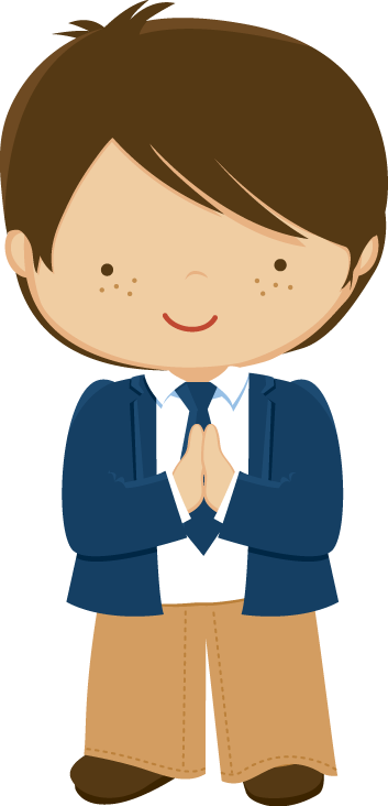 Zwd Communion Boy 01 - Primera Comunion Niños Png (353x732)