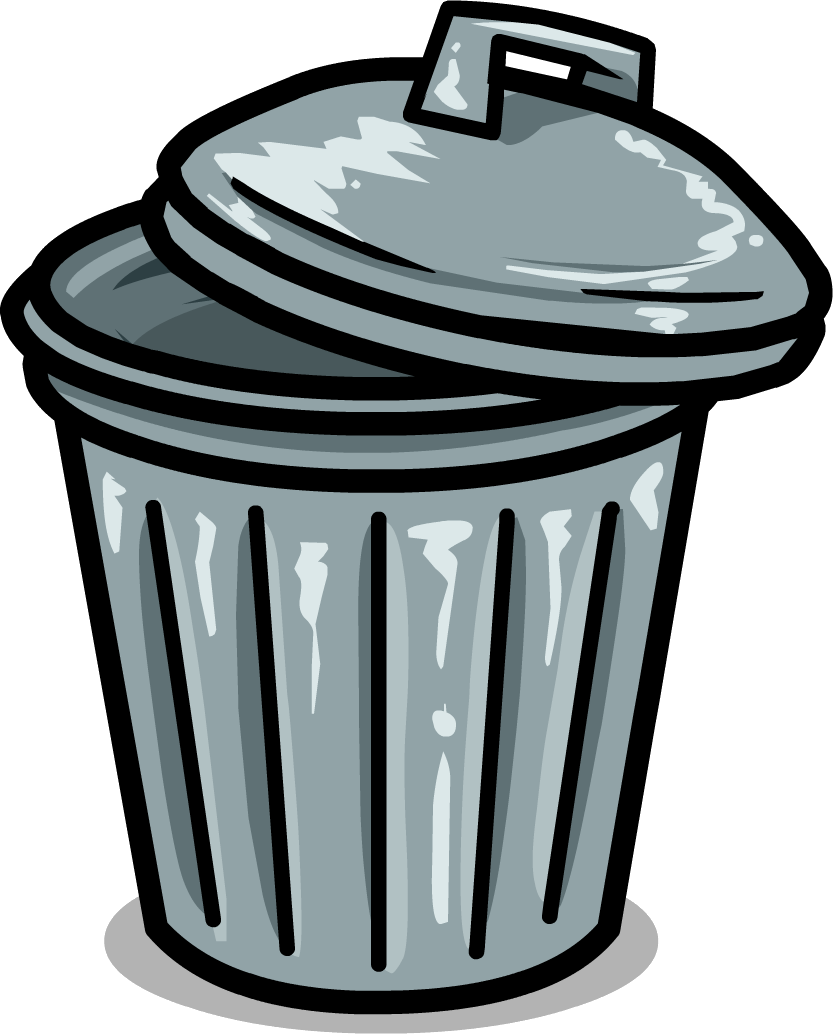 Images For Garbage Can Clipart - Rubbish Bin Clip Art (833x1034)